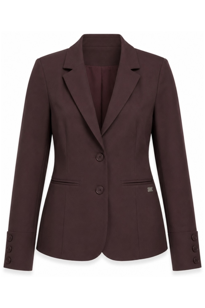 TQ Amsterdam bordeaux dames blazer | Vooraanzicht