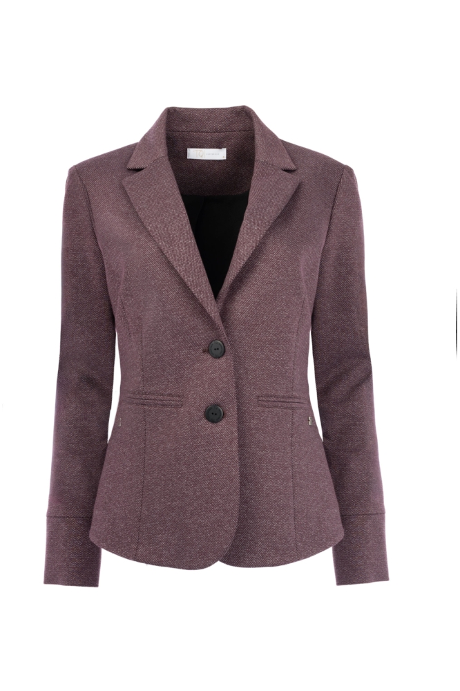TQ Amsterdam bordeaux dames blazer | Vooraanzicht