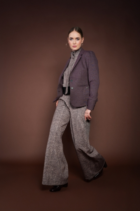 TQ Amsterdam bordeaux dames blazer | Model