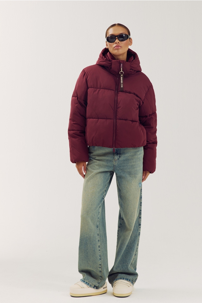 Harper & Yve bordeaux dames jas | Model