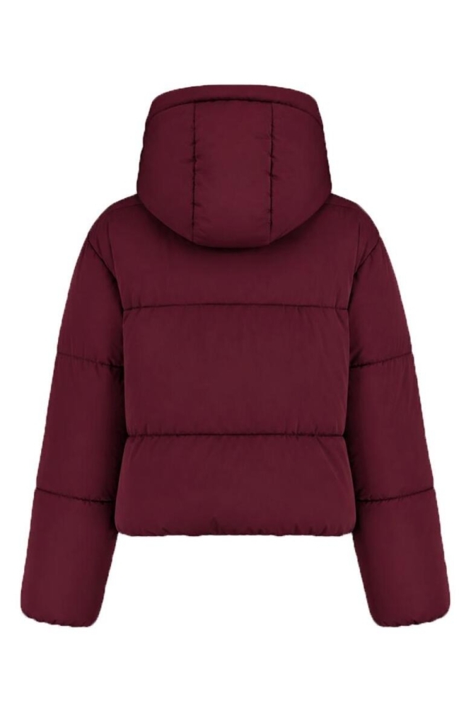 Harper & Yve bordeaux dames jas | Achteraanzicht