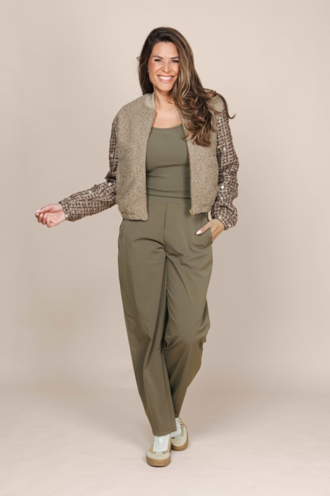 Zoso groene dames jas | Model