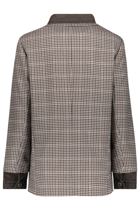 Geisha bruine dames blazer | Achteraanzicht