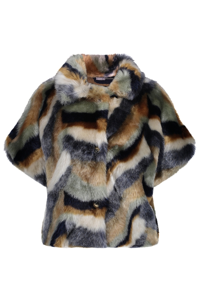 Geisha camel dames jas | Vooraanzicht