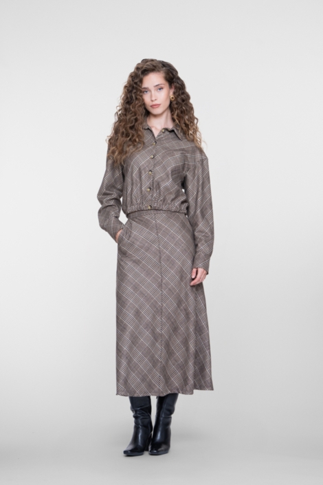 Geisha bruine dames blazer | Model