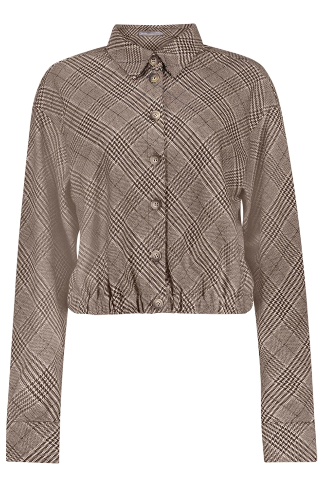Geisha bruine dames blazer | Vooraanzicht