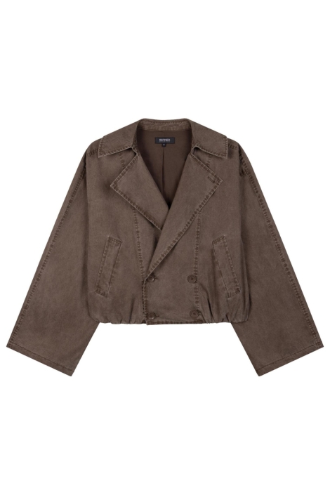 Refined Department bruine dames jas | Vooraanzicht