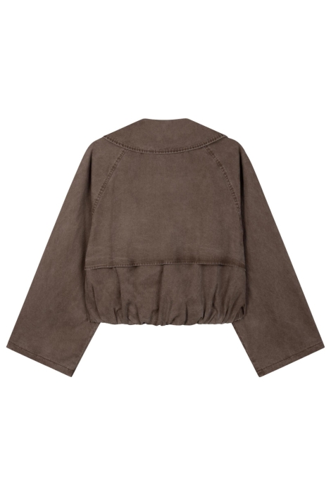 Refined Department bruine dames jas | Achteraanzicht