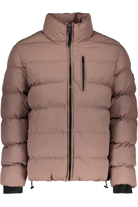Ballin taupe heren jas | Vooraanzicht