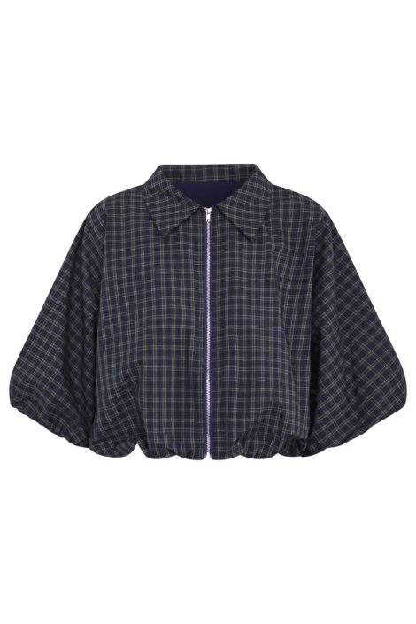 SisterS point blauwe dames blouse | Vooraanzicht