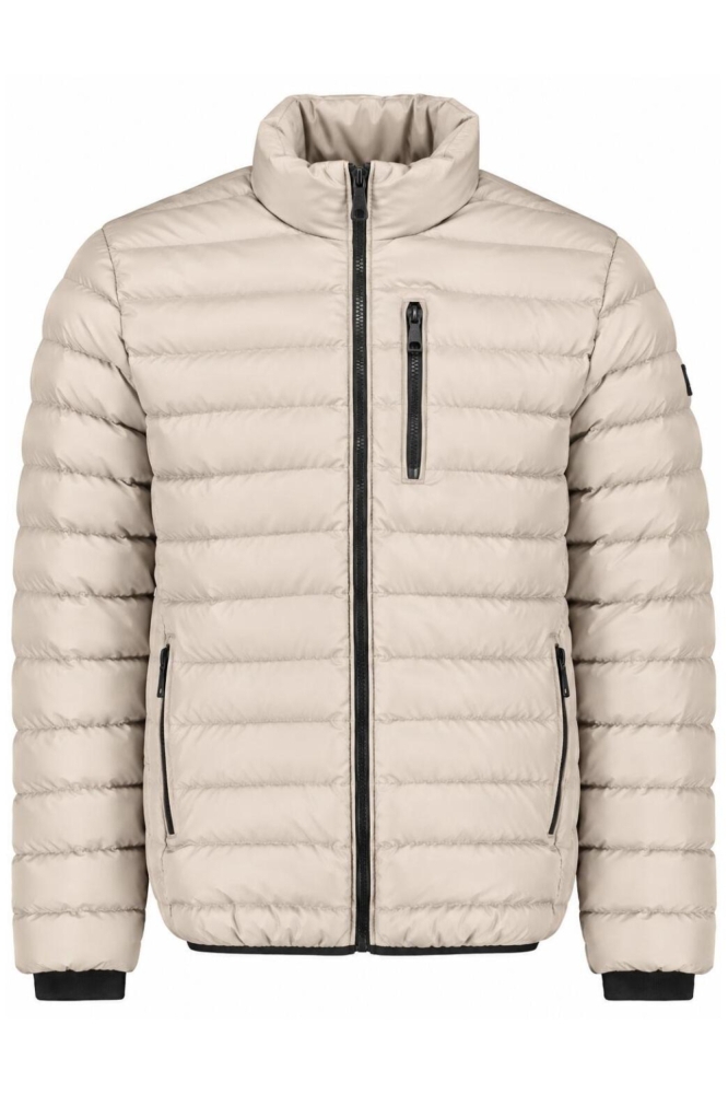 Ballin beige heren jas | Vooraanzicht