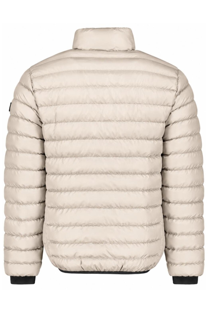 Ballin beige heren jas | Achteraanzicht