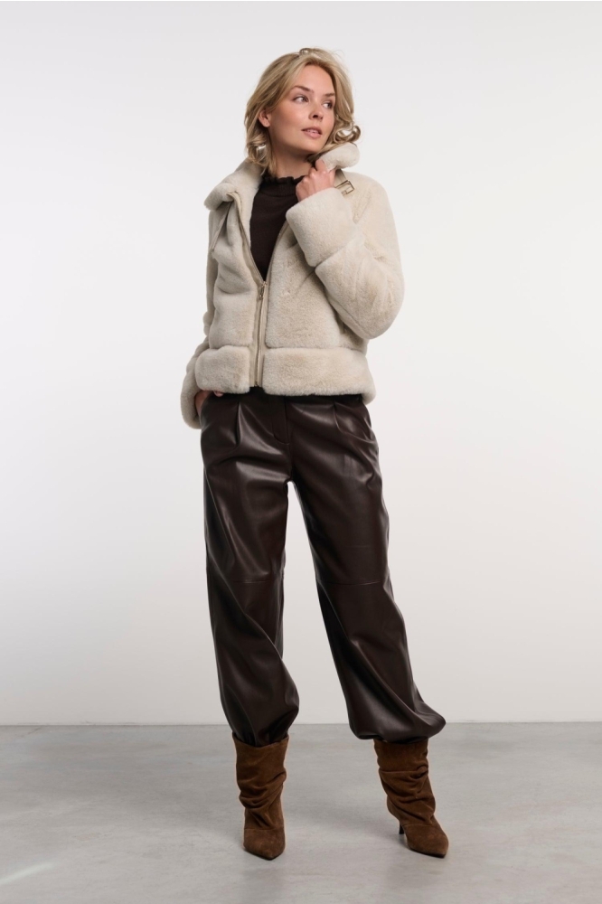 Rino & Pelle witte dames jas | Model