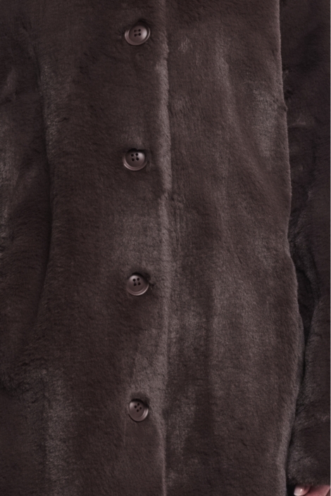 Rino & Pelle bruine dames jas | Kleurstaal