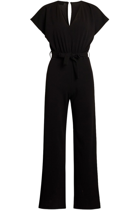 SisterS point zwarte dames jumpsuit | Vooraanzicht