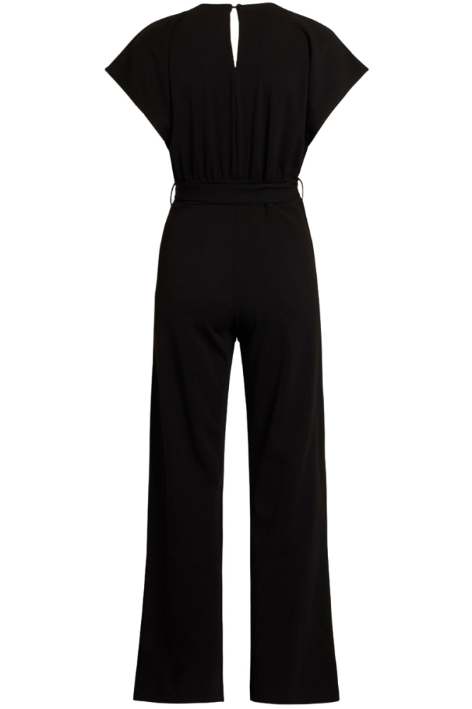 SisterS point zwarte dames jumpsuit | Achteraanzicht