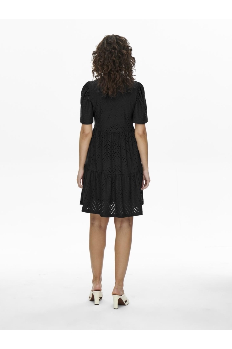 Jacqueline de Yong zwarte dames jurk