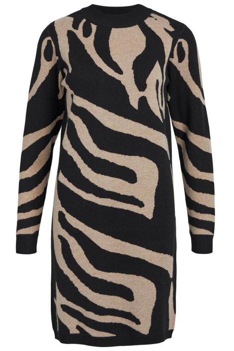 Object zwarte dames jurk | Vooraanzicht