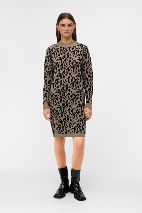 Object beige dames jurk | Model