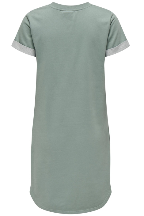 Jacqueline de Yong groene dames jurk | Achteraanzicht