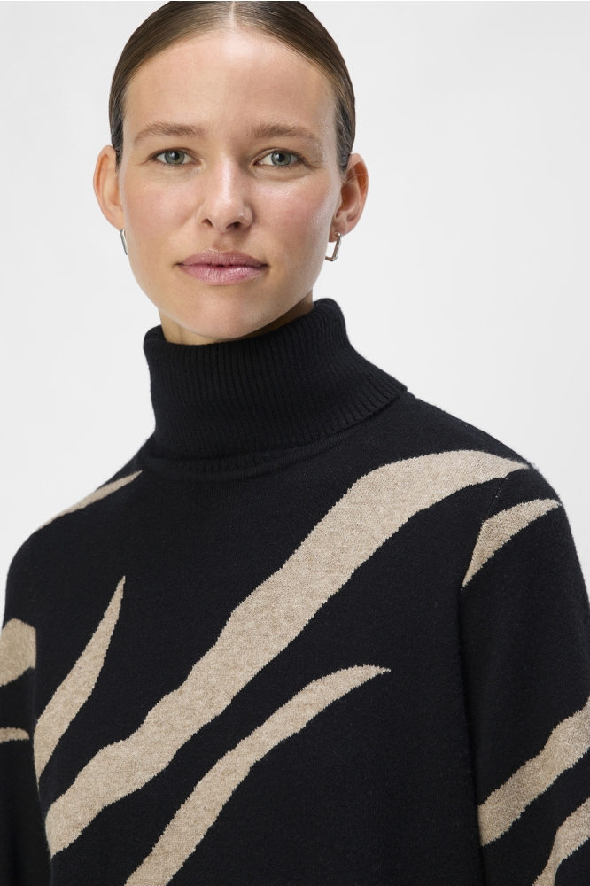 Object zwarte dames jurk | Close up