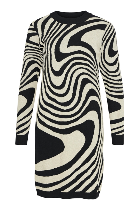 Object zwarte dames jurk | Vooraanzicht