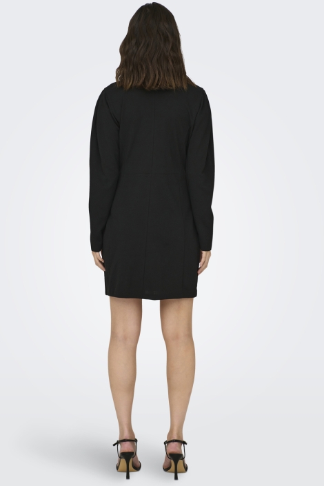 Jacqueline de Yong zwarte dames jurk | Model