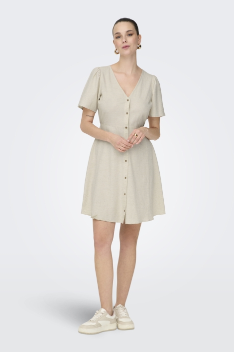 Only beige dames jurk | 