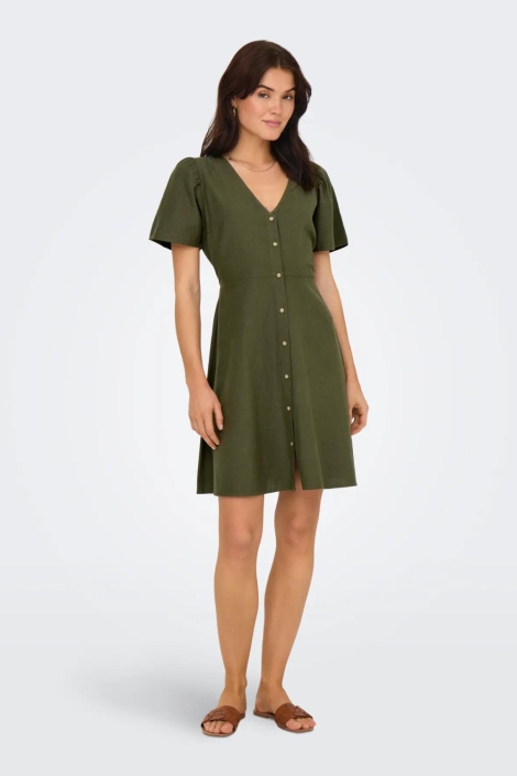 Only groene dames jurk | Model