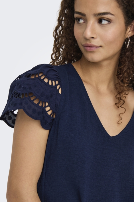 Jacqueline de Yong blauwe dames jurk | Unique Selling Point