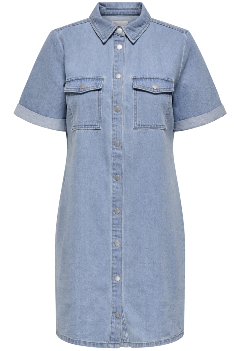 Jacqueline de Yong blauwe dames jurk | Vooraanzicht