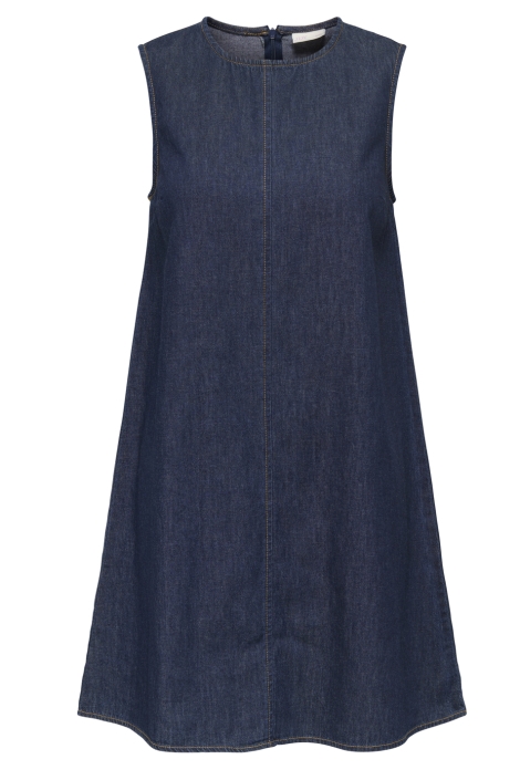 Jacqueline de Yong blauwe dames jurk | Vooraanzicht