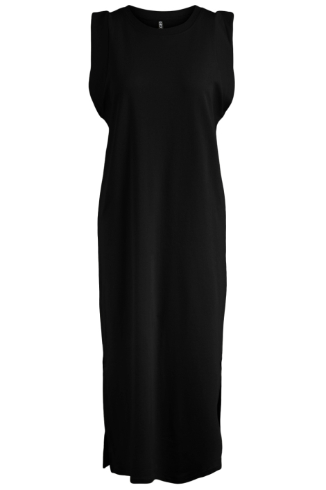 Pieces zwarte dames jurk | Vooraanzicht