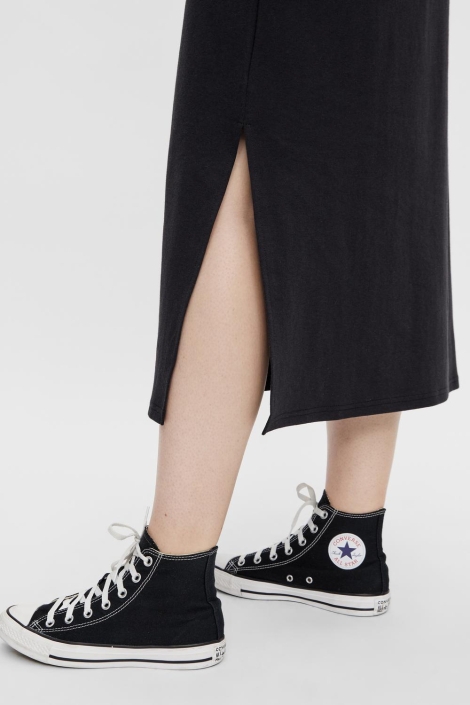 Pieces zwarte dames jurk | Unique Selling Point