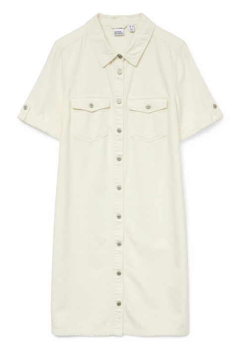 Vero Moda witte dames jurk | Vooraanzicht