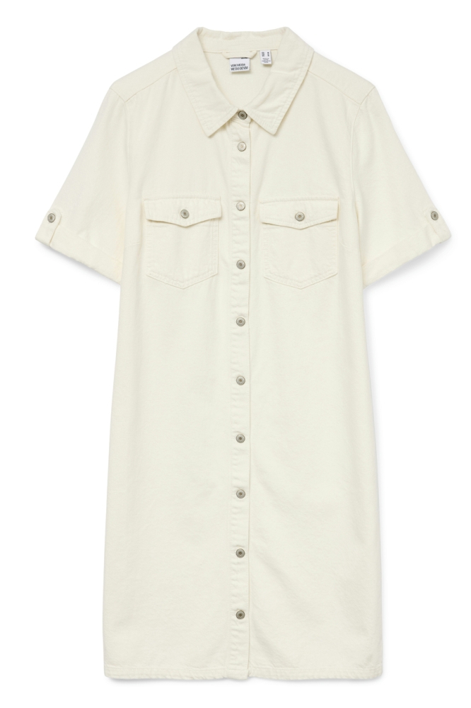 Vero Moda witte dames jurk | Vooraanzicht