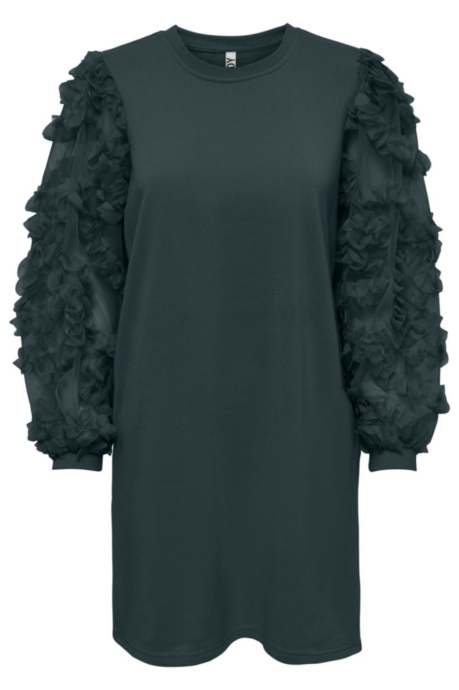 Jacqueline de Yong groene dames jurk | Vooraanzicht