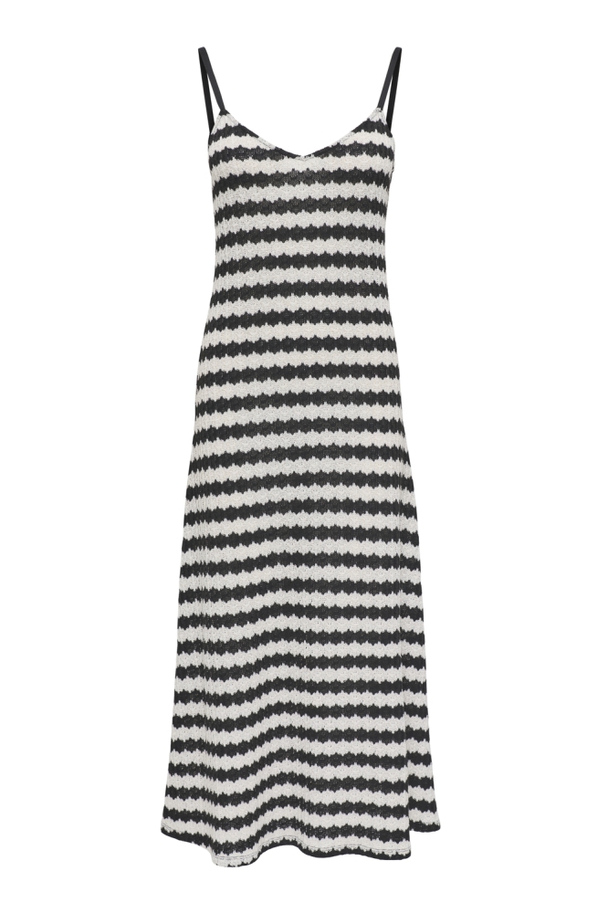 Only zwarte dames jurk | Vooraanzicht