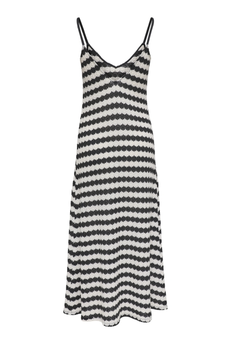 Only zwarte dames jurk | Achteraanzicht