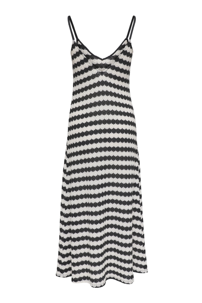 Only zwarte dames jurk | Achteraanzicht