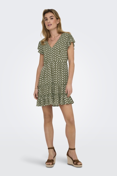 Only groene dames jurk | Model