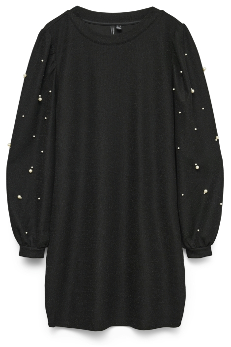 Vero Moda zwarte dames jurk | Vooraanzicht