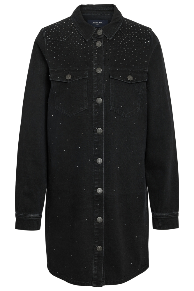 Noisy may zwarte dames jurk | Vooraanzicht