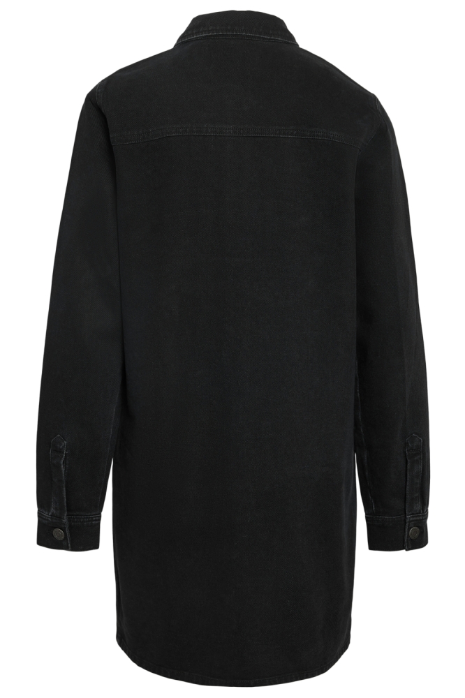 Noisy may zwarte dames jurk | Achteraanzicht