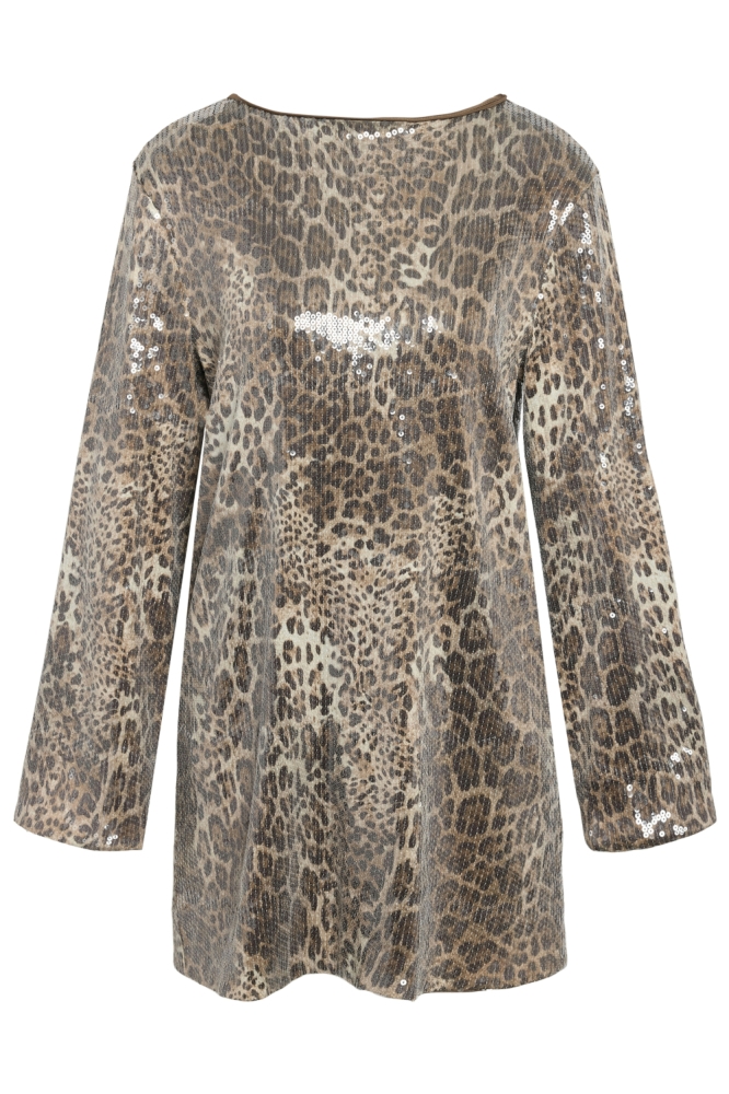 Noisy may camel dames jurk | Vooraanzicht