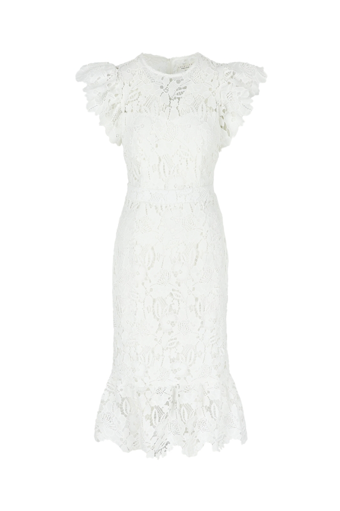 LolaLiza witte dames jurk | Vooraanzicht