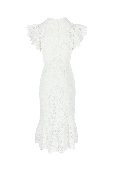 LolaLiza witte dames jurk | Achteraanzicht