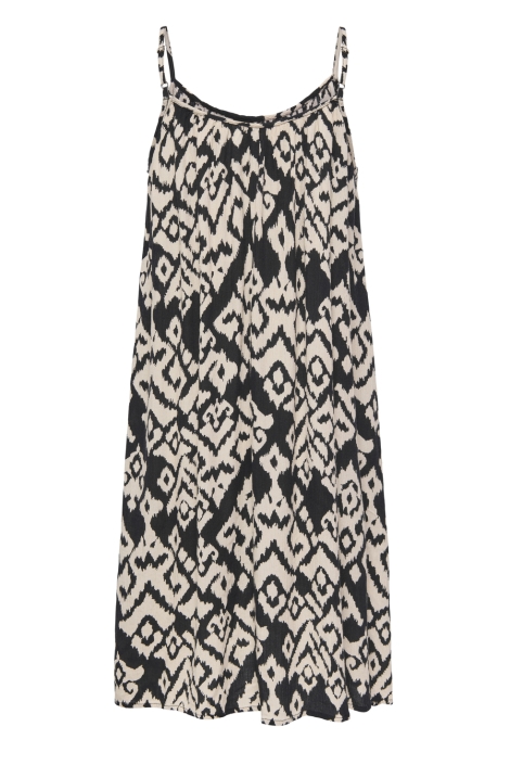 Only zwarte dames jurk | Vooraanzicht