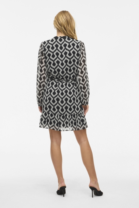 Vila zwarte dames jurk | Model