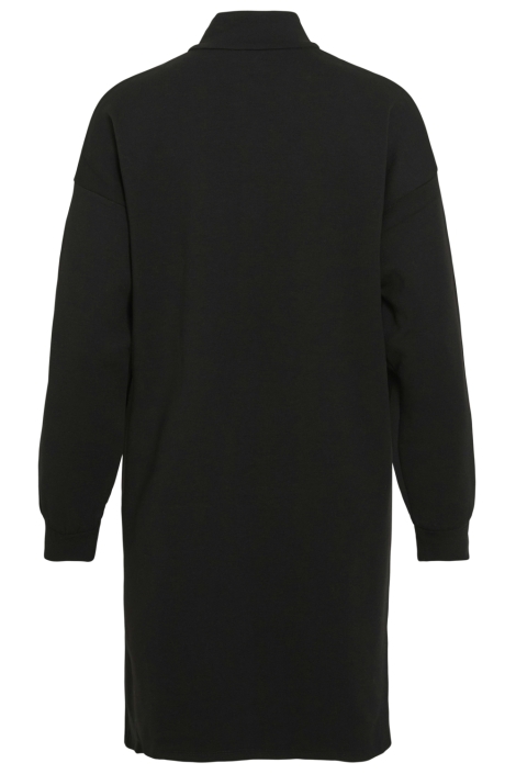 Vila zwarte dames jurk | Achteraanzicht